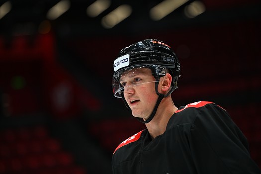 Раскатка «Авангарда» перед матчем с «Витязем»