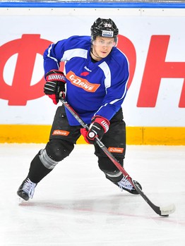 Раскатка "Авангарда" перед матчем с "Йокеритом"