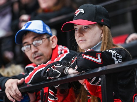 Открытая тренировка «Авангарда» перед плей-офф