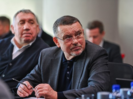 Совет директоров ХК «Авангард» и пресс-конференция Александра Крылова