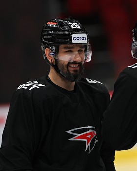 Раскатка «Авангарда» перед матчем с «Металлургом»