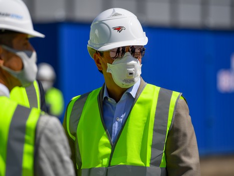 Открытие строительства новой «Арены Омск»