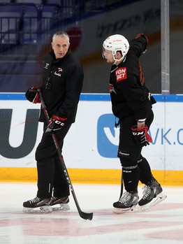 Раскатка «Авангарда» перед вторым матчем серии с «Ак Барсом»