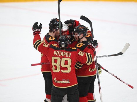 20.03.2021. 1/2 финала, 2 матч. «Авангард» - «Металлург» Мг 2:1 ОТ