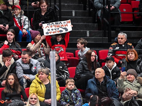 Открытая тренировка «Авангарда» перед плей-офф