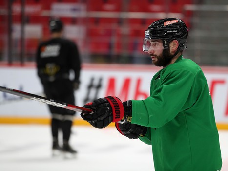 Раскатка «Авангарда» перед матчем с «Ак Барсом»