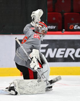 Тренировка «Авангарда» в Омске