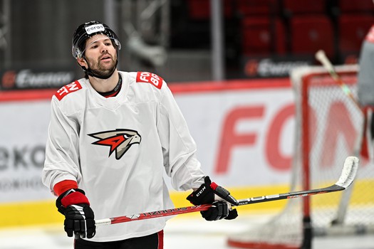 Раскатка «Авангарда» перед матчем с «Салаватом Юлаевым»