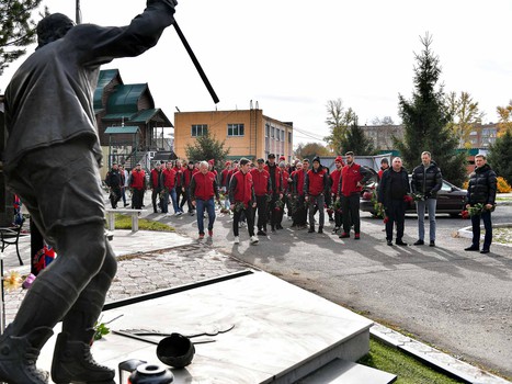 «Авангард» почтил память Алексея Черепанова