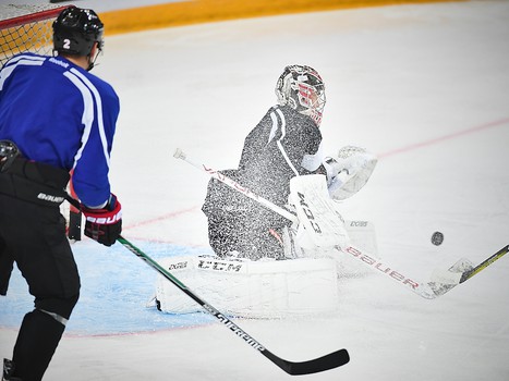 Раскатка "Авангарда" перед матчем с "Торпедо"