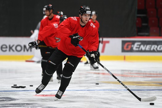 Раскатка «Авангарда» перед матчем с «Ак Барсом»