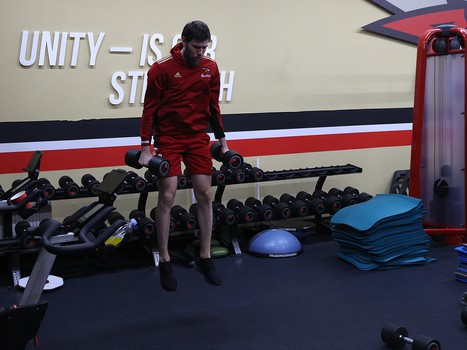 «Авангард» тренируется в Балашихе