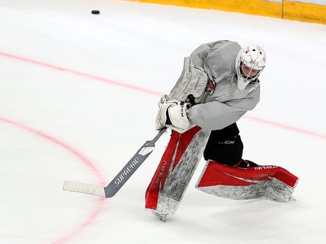 Первая тренировка «Авангарда» в новом сезоне