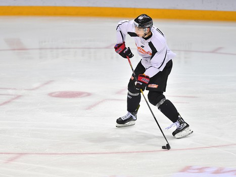 Тренировка "Авангарда" в Ярославле перед матчем с "Торпедо" НН