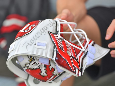 Доминик Фурх представил новый дизайн своего шлема