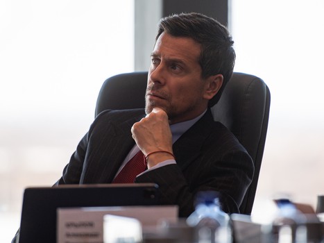 Совет директоров ХК «Авангард» и пресс-конференция Александра Крылова