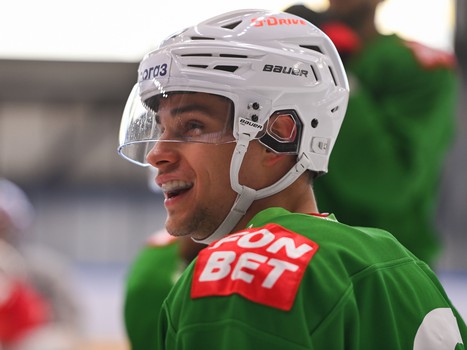 Тренировка «Авангарда» в Омске