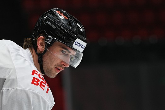 Раскатка «Авангарда» перед матчем с «Адмиралом»