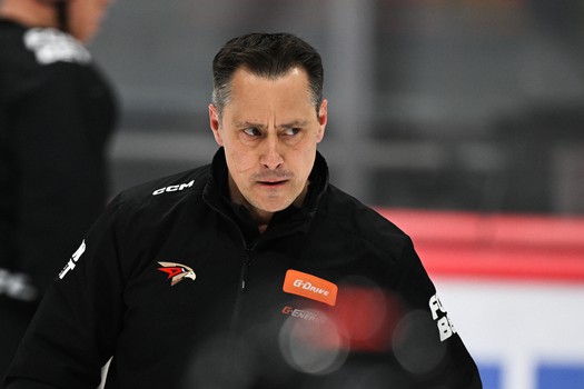 Раскатка «Авангарда» перед вторым матчем серии с «Нефтехимиком»