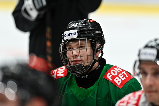 Тренировка «Авангарда» перед матчем с «Трактором»