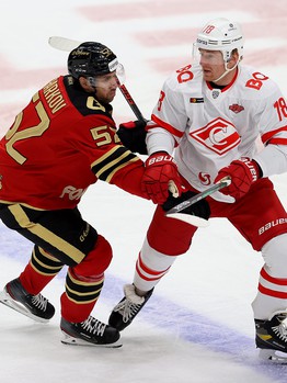 17.02.2022. Товарищеский матч. «Авангард» - «Спартак» 3:5