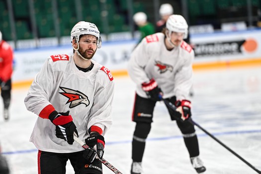 Раскатка «Авангарда» перед первым матчем финала Востока с «Ак Барсом»