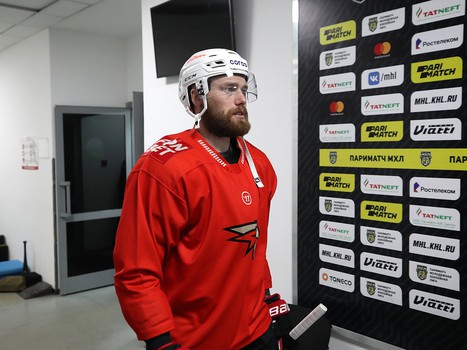 Тренировка «Авангарда» перед пятым матчем серии с «Ак Барсом»