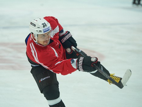 Раскатка "Авангарда" в Екатеринбурге перед игрой с "Автомобилистом"