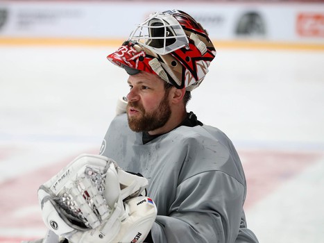 Раскатка «Авангарда» перед матчем с «Салаватом Юлаевым»