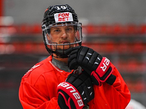 Тренировка «Авангарда» перед турниром Пучкова