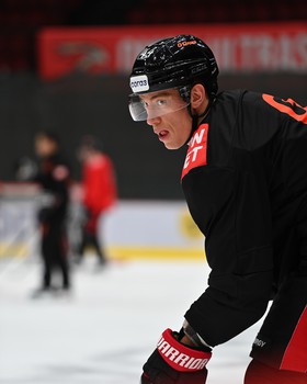 Тренировка «Авангарда» перед матчем с «Ак Барсом»