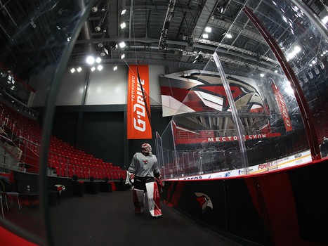 Открытая тренировка «Авангарда» перед домашними матчами финала Кубка Гагарина