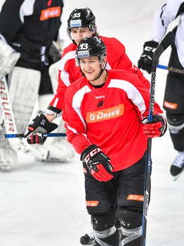 Открытая тренировка "Авангарда" для СМИ