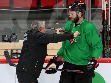 Раскатка «Авангарда» перед матчем с «Куньлунь РС»