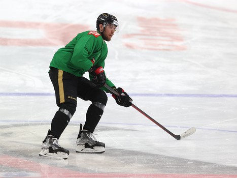 Раскатка «Авангарда» перед матчем с «Металлургом»