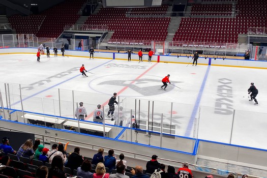 Открытая тренировка «Авангарда» в Санкт-Петербурге