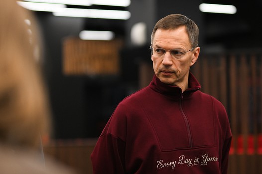 Открытая тренировка «Авангарда» для СМИ