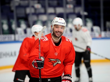 Раскатка «Авангарда» перед выездным матчем с «Ак Барсом»