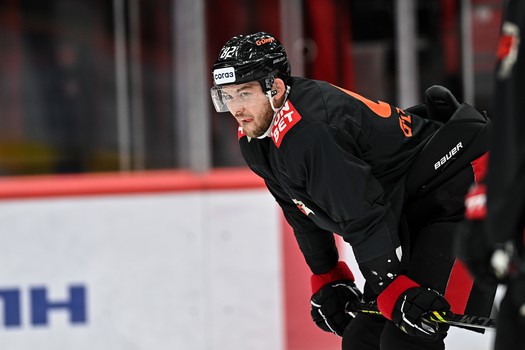 Раскатка «Авангарда» перед третьим матчем финала Востока с «Ак Барсом»