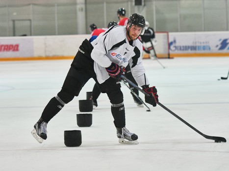 Ледовая тренировка "Авангарда"