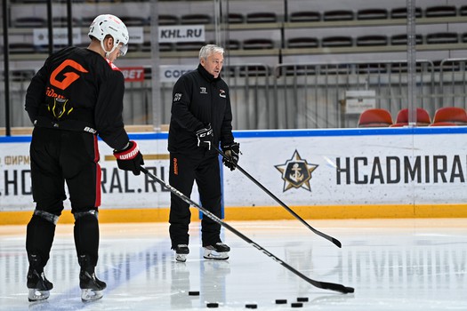 Тренировка «Авангарда» во Владивостоке