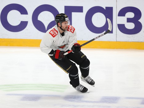 Раскатка «Авангарда» перед матчем с «Металлургом»