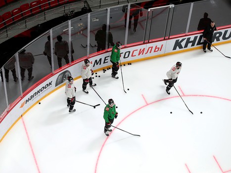 Раскатка «Авангарда» перед четвёртым матчем серии с «Ак Барсом»