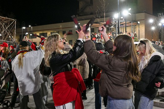 Фан-зона «Авангарда» в Городском саду