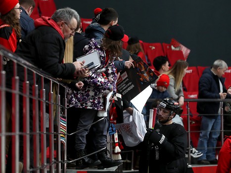 Открытая тренировка «Авангарда» перед стартом плей-офф