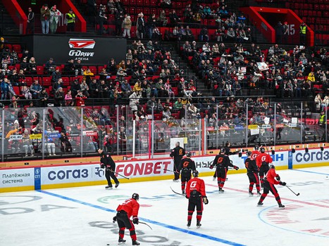 Открытая тренировка «Авангарда» перед плей-офф