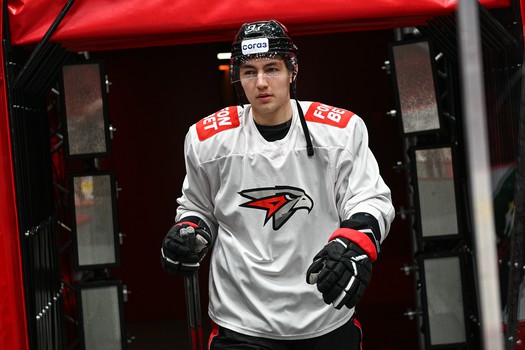 Раскатка «Авангарда» перед первым матчем серии с «Ладой»