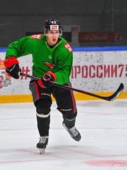 Тренировка «Авангарда» перед турниром Пучкова