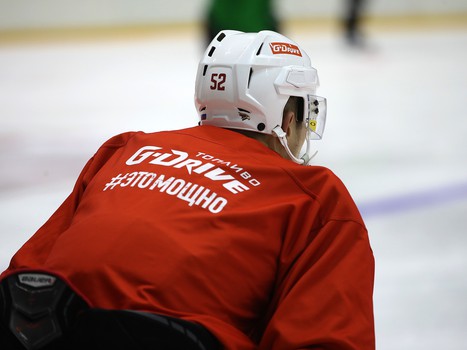 Раскатка «Авангарда» в Уфе перед третьим матчем серии с «Салаватом Юлаевым»