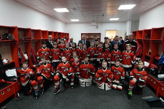 Открытие центрального комплекса Хоккейной Академии «Авангард» 